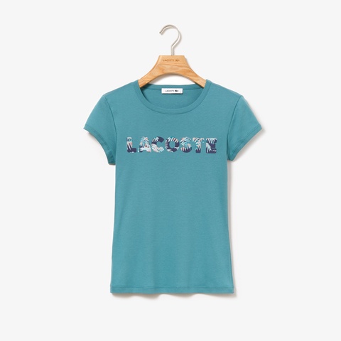 トロピカルネームプリントTシャツ
