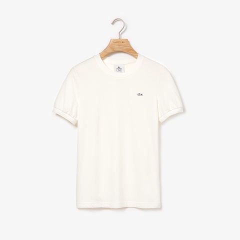 バルーンスリーブクルーネックTシャツ