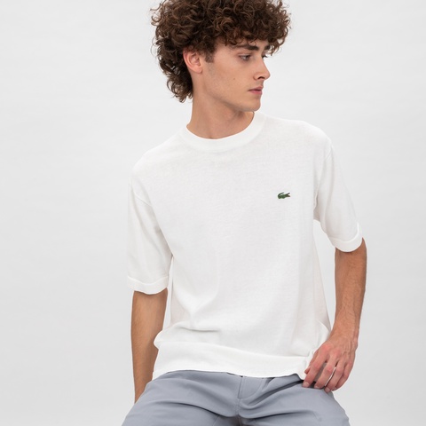 成形横編みニットTシャツ
