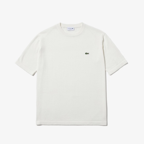 成形横編みニットTシャツ