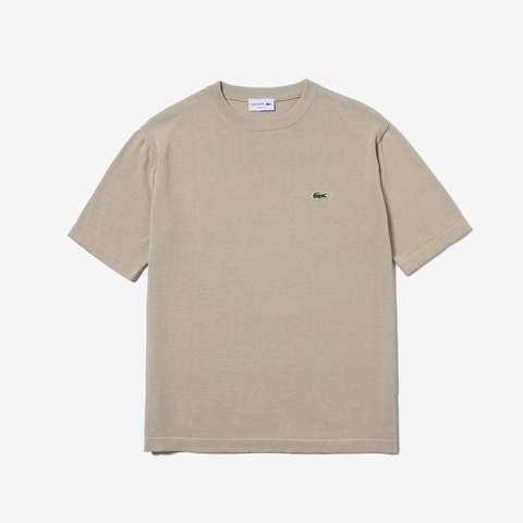 成形横編みニットTシャツ