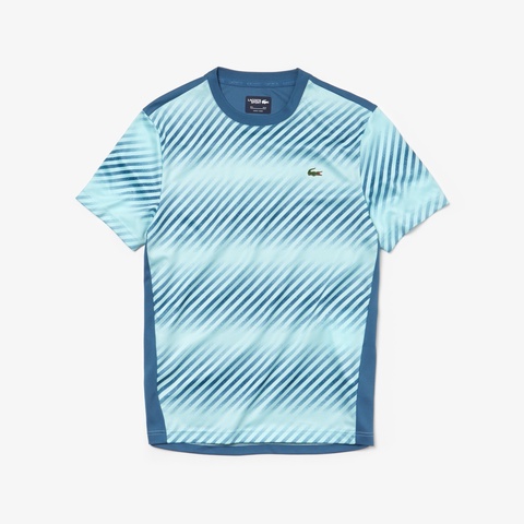 シェイドストライプテニスTシャツ