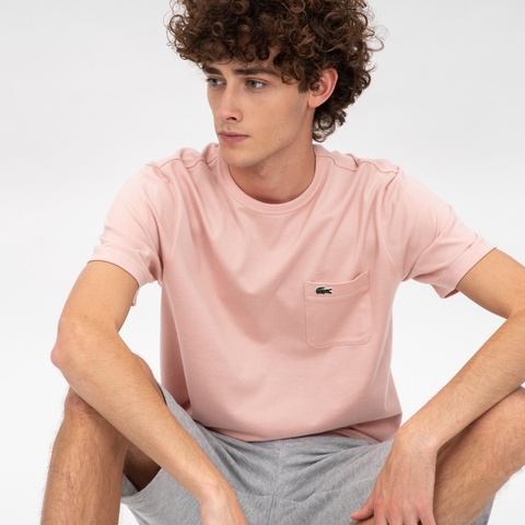 ベーシッククルーネックポケットTシャツ (半袖)