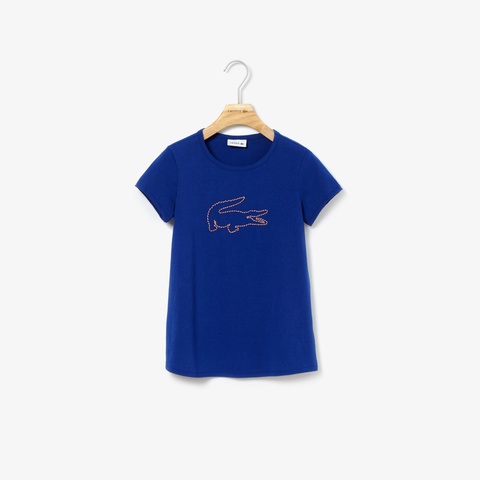 ワニロゴステッチガールズTシャツ
