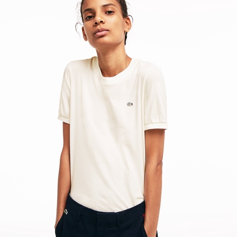 バルーンスリーブクルーネックTシャツ