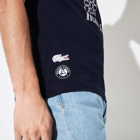 『ROLAND GARROS』 ボールグラフィック&ネームプリントTシャツ
