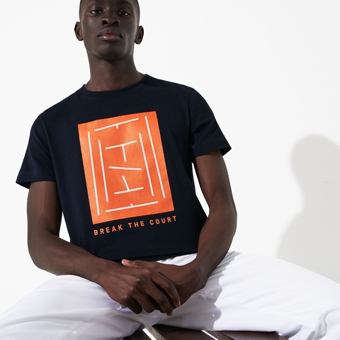 『ROLAND GARROS』 BREAK THE COATプリントTシャツ