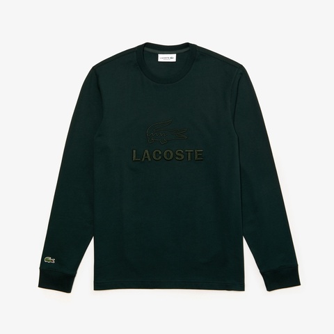ビッグロゴ刺しゅうロングスリーブTシャツ