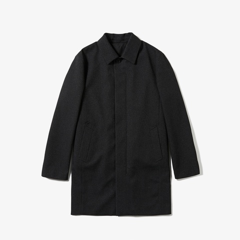 ウールタッチファンクショナルロングコート