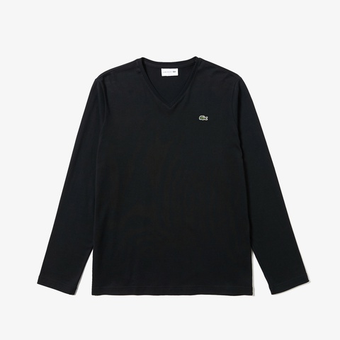 VネックTシャツ (長袖)