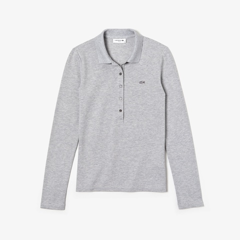 ストレッチ ポロシャツ (長袖)
