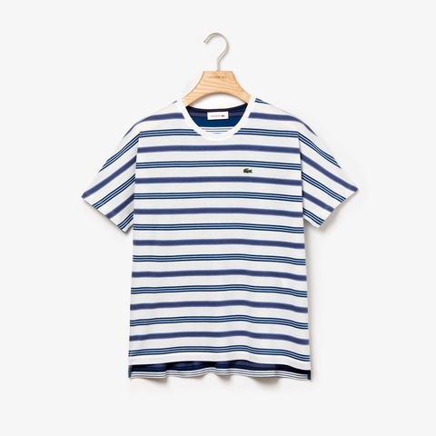 キモノスリーブスイッチバックボーダーTシャツ