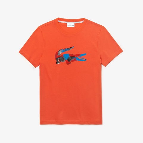 3DグラフィックウルトラドライコットンブレンドTシャツ