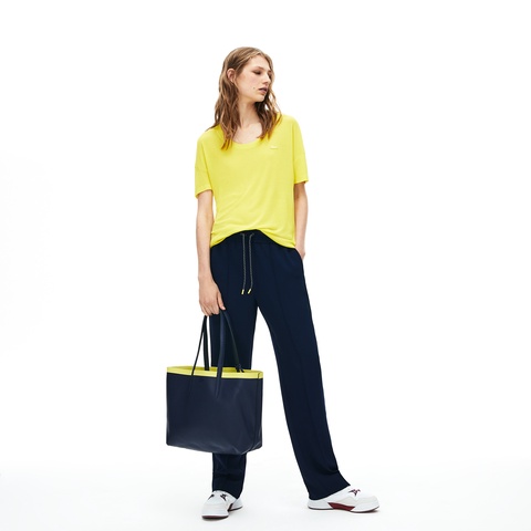 ANNA FANTAISIEトップ配色リバーシブルトート