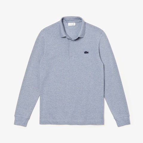 ロングスリーブソリッドポロ