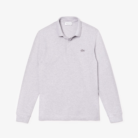 ロングスリーブソリッドポロ