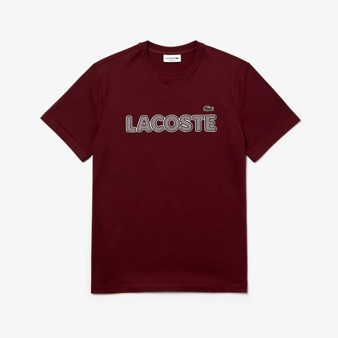 ハウンドトゥースパッチワークネームTシャツ