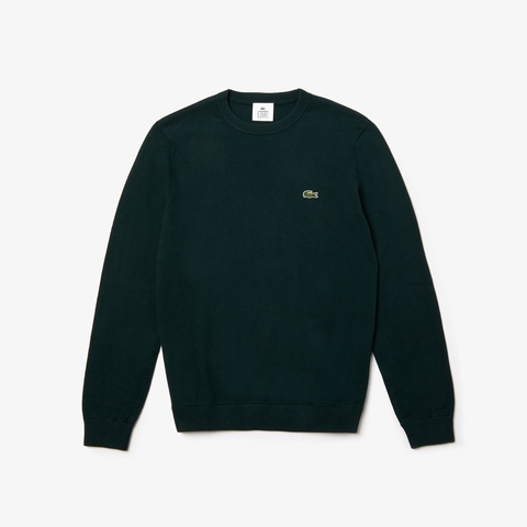 『LACOSTE L!VE』カシミヤブレンドコットンニットセーター
