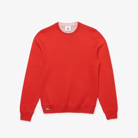 『LACOSTE L!VE』ウールブレンドクルーネックスウェット