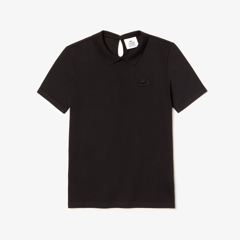 『LACOSTE L!VE』バックネックオープンポロ