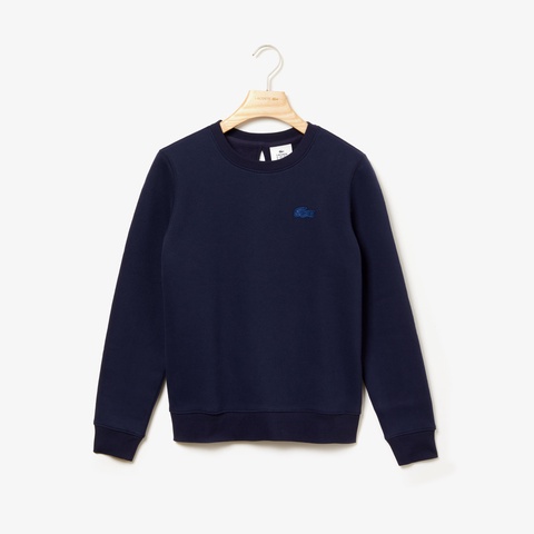 『LACOSTE L!VE』バックオープンクルーネックスウェット