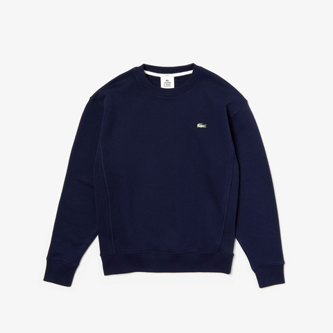 『LACOSTE L!VE』ビッグシルエットクルーネックスウェット