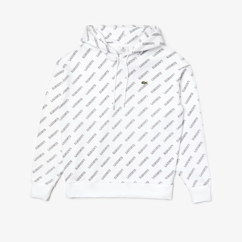 『LACOSTE L!VE』ネーム総柄パーカ