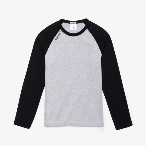 『LACOSTE L!VE』ラグランスリーブTシャツ