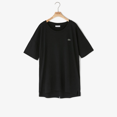 背面ラインプリントテニスTシャツ