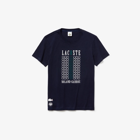 『ROLAND GARROS』 ボールグラフィック&ネームプリントTシャツ