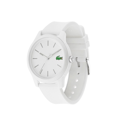 LACOSTE 12.12 プラスティックケースウォッチ(ホワイト)