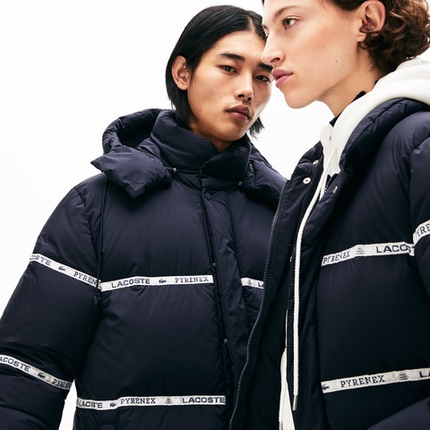 『LACOSTE × PYRENEX』ダウンジャケット