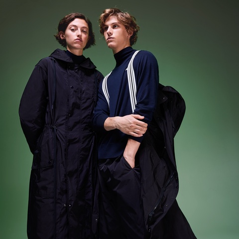 『Fashion Show』テクニカルファブリックロングコート