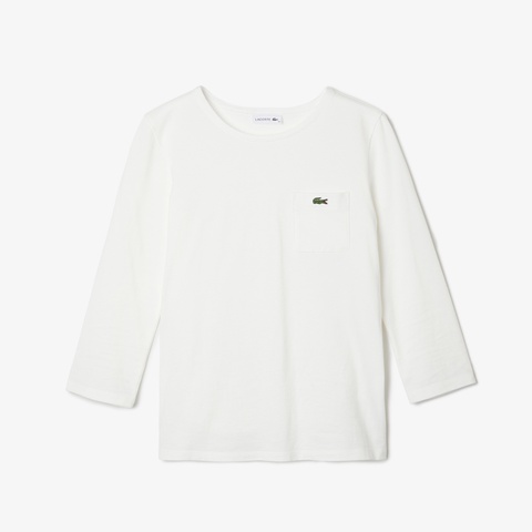 ベーシックボートネックTシャツ (7分袖)