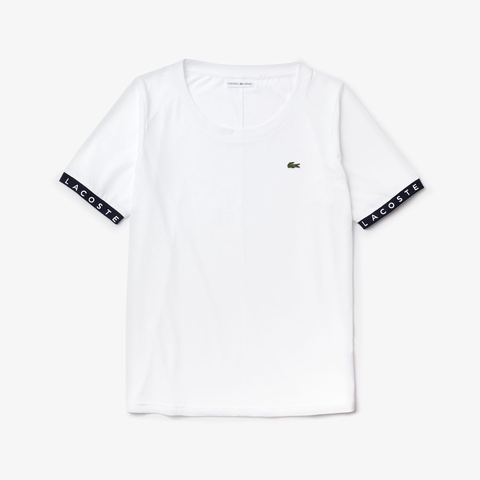 フロウイングレタードテニスTシャツ