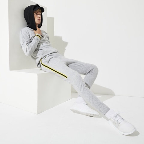 コントラストバンドフリーストラックパンツ