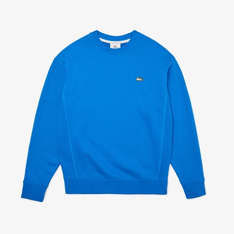 『LACOSTE L!VE』ビッグシルエットクルーネックスウェット