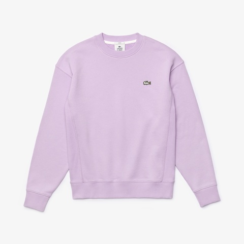 『LACOSTE L!VE』ビッグシルエットクルーネックスウェット