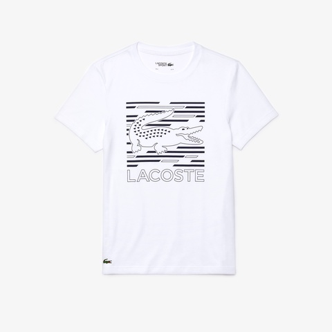 ウルトラドライ仕様グラフィックワニプリントTシャツ