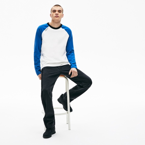 『LACOSTE L!VE』ラグランスリーブTシャツ