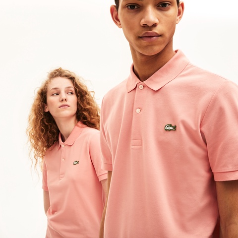 『LACOSTE L!VE』スリムフィットミニマルポロ