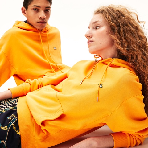 『LACOSTE L!VE』ビッグシルエットスウェットパーカ