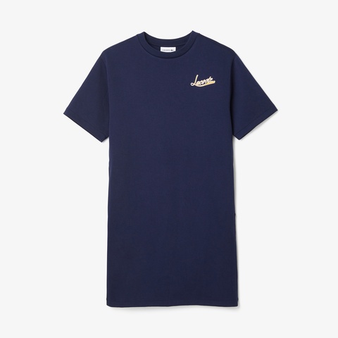 ボクシーフィット コットンTシャツドレス