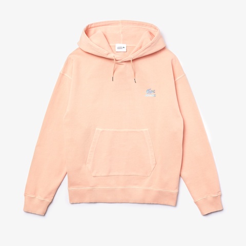 『Lacoste x CONCEPTS』 WEB限定 ルーズフィットフードスウェットパーカ
