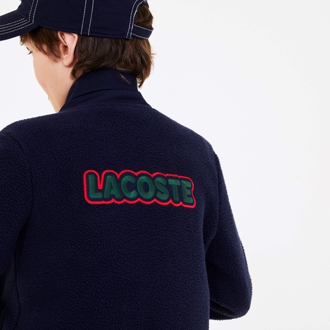 BOYSシェルパフリース コントラストバッチジャケット