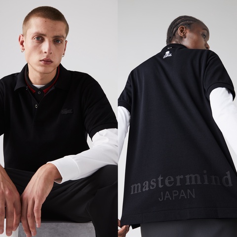 『Lacoste x mastermind JAPAN』 ピケポロシャツ