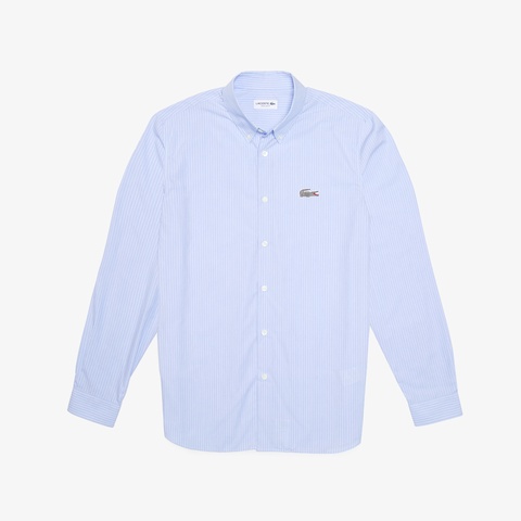 『National Geographic capsule collection』 ピンストライプボタンダウンシャツ