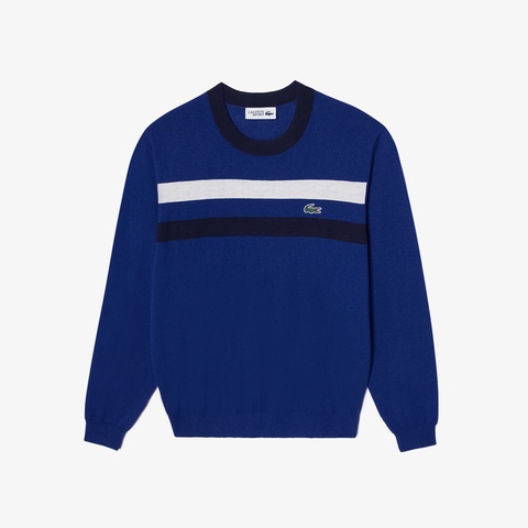 LACOSTE SPORT ウールブレンドゴルフセーター