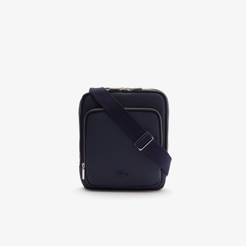 MEN'S CLASSICワントーンスクエアショルダーバッグ