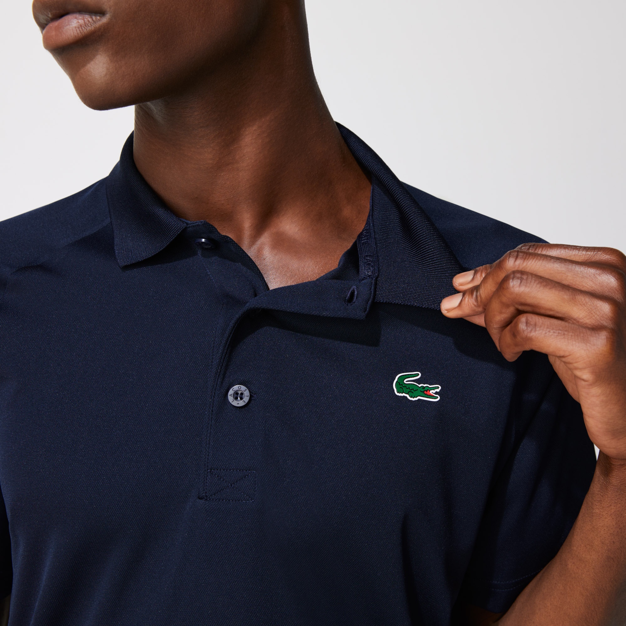 ウルトラドライ鹿の子地ポロシャツ